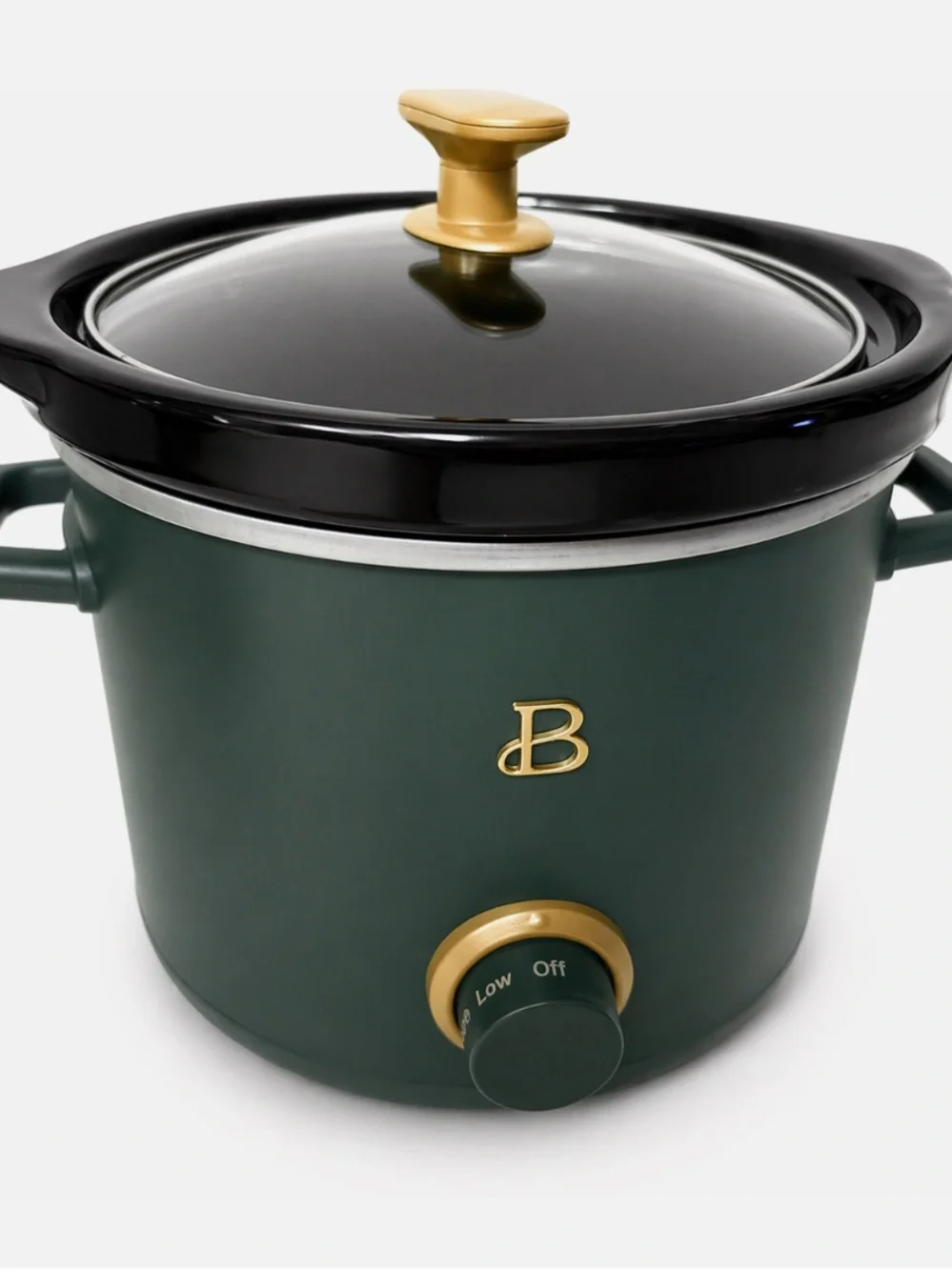 Beautiful Brand 2 Quart Slow Cooker Thyme Green by Drew Barrymore NIB